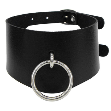 BDSM Adjustable Necklace with Slave Ring / Sexy Bondage Collars - EVE's SECRETS